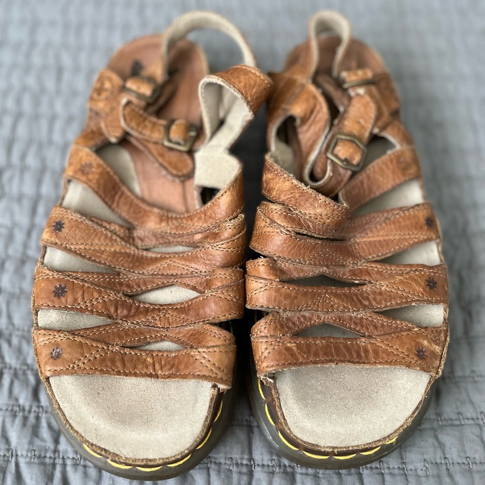 Vintage 1990s Dr. Martens platform sandals